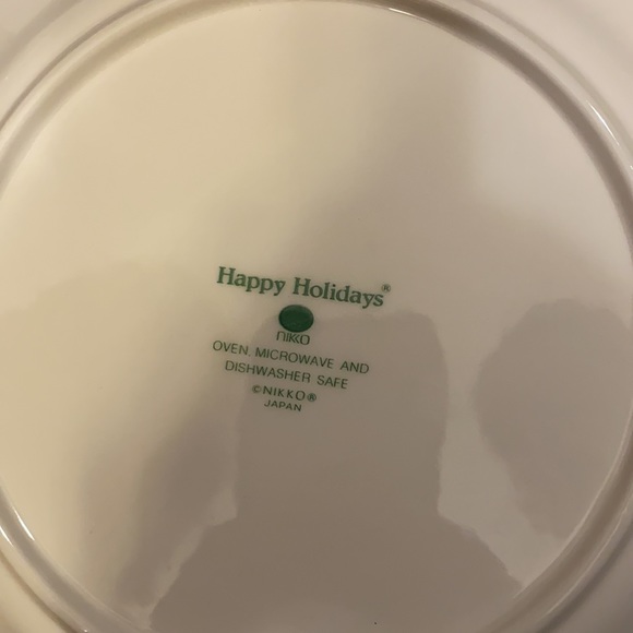 Nikko China dish set Christmas edition, serves 12 - Picture 4 of 12